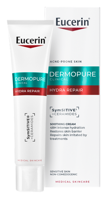 EUCERIN DermoPure Clinical Hydra Repair Soothing krēms, 40 ml - 1