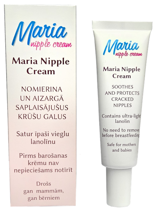 MARIA Nipple krēms krūšu galu kopšanai, 30 ml - 1