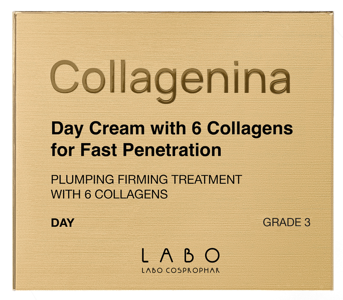 COLLAGENINA With 6 Collagens, Grade 3, Day sejas krēms, 50 ml - 2