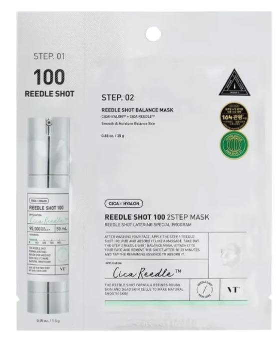 VT COSMETICS Reedle Shot 700 2-Step sejas maska, 1 gab. - 1