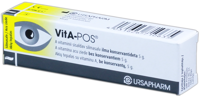 VITA-POS acu ziede, 5 g - 1