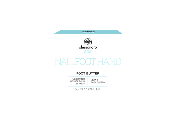 ALESSANDRO Foot Butter maitinamasis pėdų sviestas, 50 g - 2