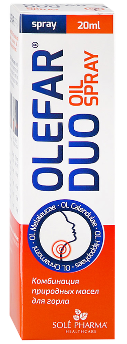 OLEFAR DUO sprejs, 20 ml - 1