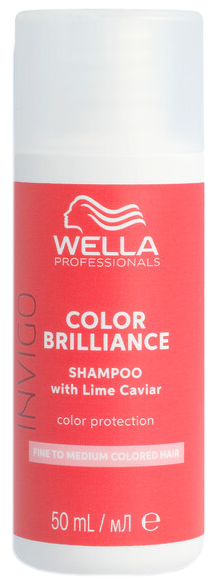 WELLA PROFESSIONALS Invigo Color Brilliance Fine/Normal šampūns, 50 ml - 1