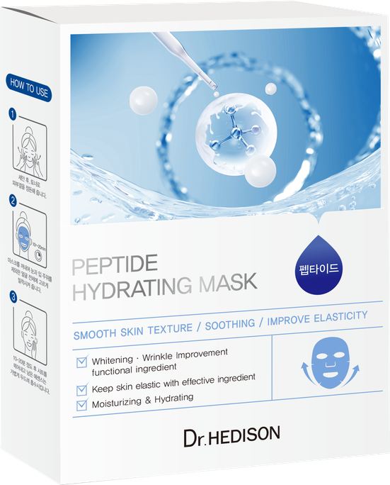 DR.HEDISON Peptide 23g sejas maska, 10 gab. - 1