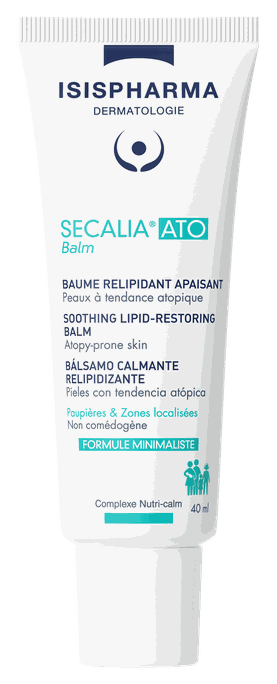 ISISPHARMA Secalia ATO Balm atopiskai ādai lipīdus atjaunojošs balzams, 40 ml - 1