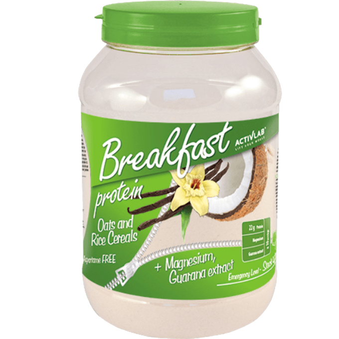ACTIVLAB Protein Breakfast Coconut-Vanilla mišinys, 1000 g - 1