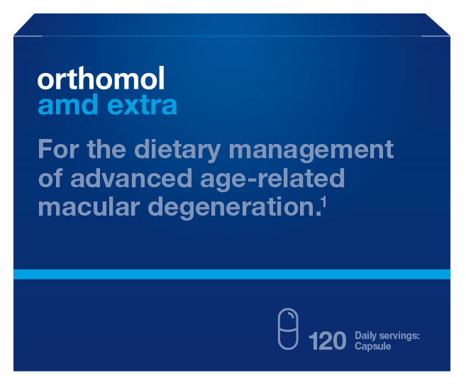 ORTHOMOL AMD Extra kapsulas, 120 gab. - 1