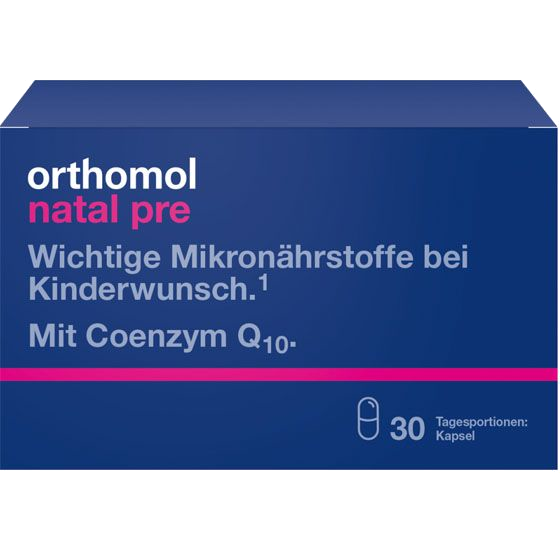 ORTHOMOL Natal Pre kapsulės, 30 vnt. - 1