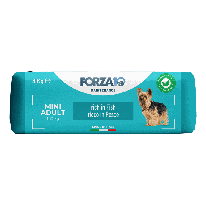 FORZA10 Maintenance Mini Adult Ar Zivīm, Suņiem sausā barība, 4 kg - 3