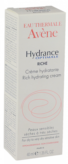 AVENE Hydrance Optimale Riche sejas krēms, 40 ml - 1