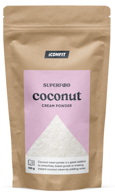 ICONFIT Coconut Cream pulveris, 150 g - 1