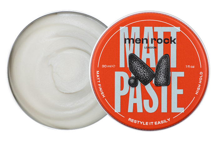 MEN ROCK High Hold Matt Finish, Matt pasta, 30 ml - 1