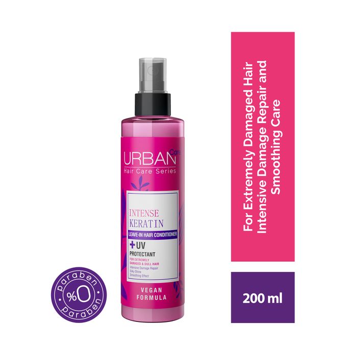 URBAN CARE Intense Keratin Leavi-In matu kondicionieris, 200 ml - 3