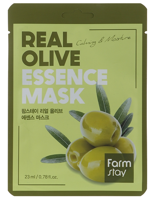 FARMSTAY Real Olive auduma sejas maska, 1 gab. - 1