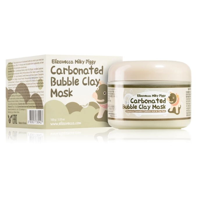 ELIZAVECCA Carbonated Bubble Clay sejas maska, 100 g - 2