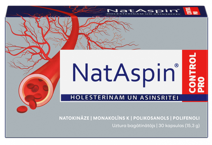 NATASPIN Control Pro kapsulas, 30 gab. - 1