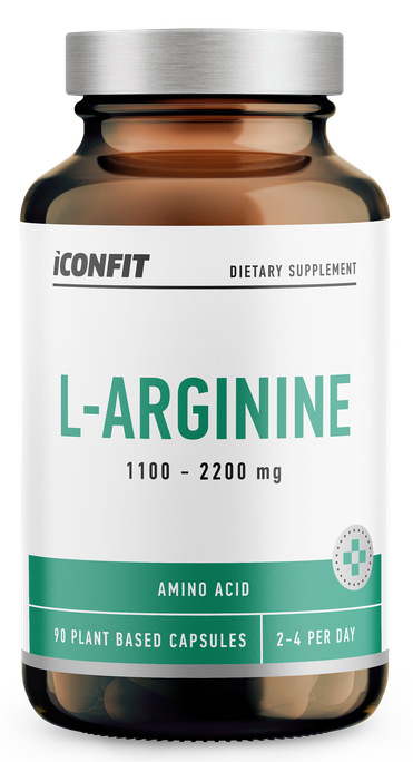 ICONFIT L-Arginine kapsulas, 90 gab. - 1