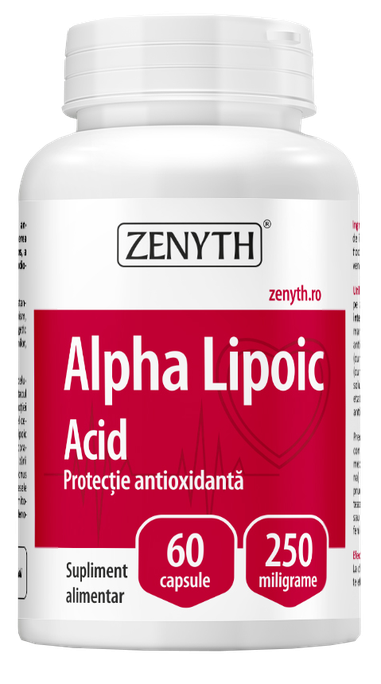 ZENYTH Alpha Liposkābe 645 mg kapsulas, 60 gab. - 1