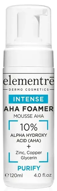 ELEMENTRE Glycolic 10% AHA attīrošas putas, 120 ml - 1