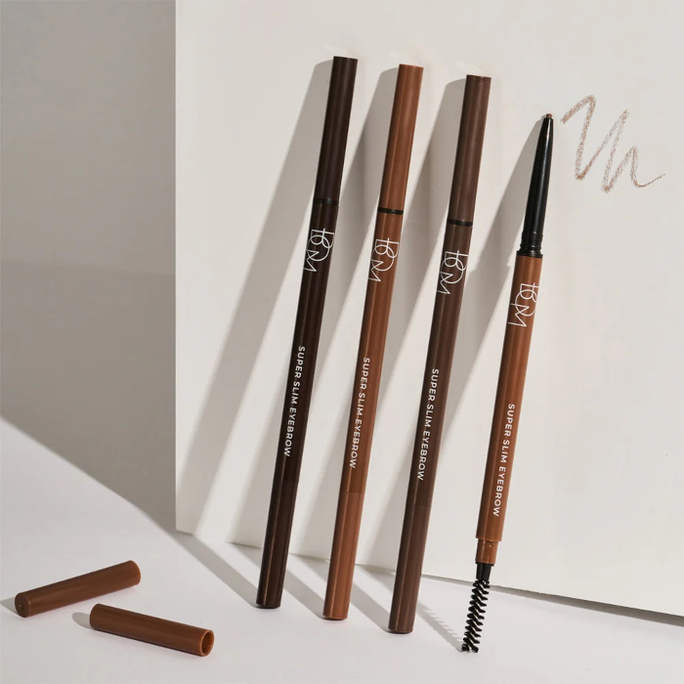 BOM Super Slim Eyebrow 02 Rich Brown uzacu zīmulis, 0.1 g - 2