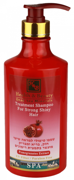 HEALTH&BEAUTY Dead Sea Minerals Pomegranates extract šampūns, 780 ml - 1