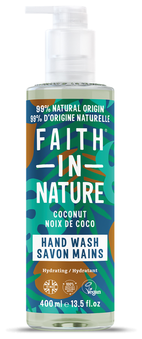 FAITH IN NATURE Coconut šķidrās ziepes, 400 ml - 1