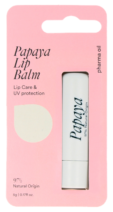 PHARMA OIL Papaya lūpu balzams, 5 g - 2