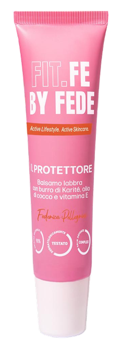 FIT.FE BY FEDE su sviestmedžiu ir vitaminu E lūpų balzamas, 8 ml - 1
