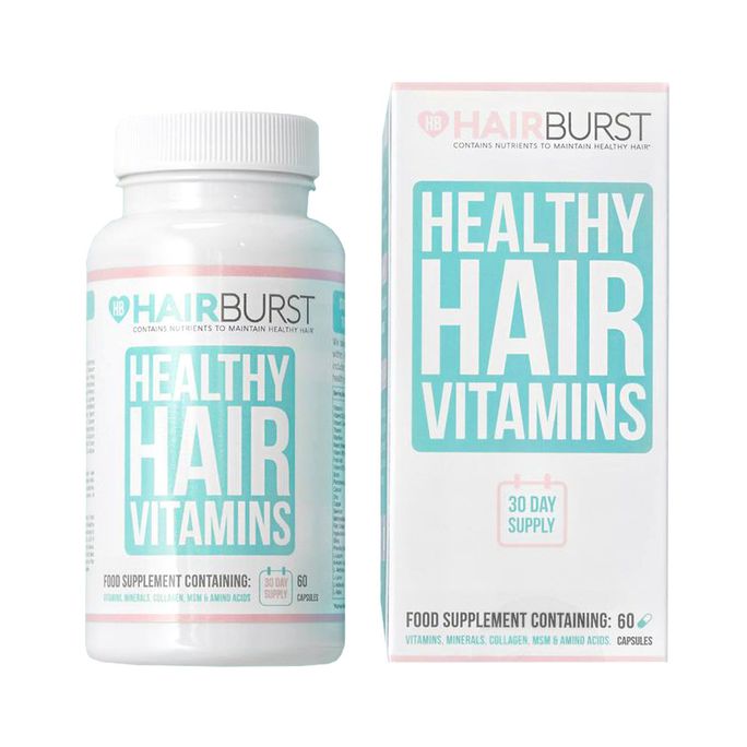 HAIRBURST Healthy Hair Vitamins kapsulės, 60 vnt. - 2