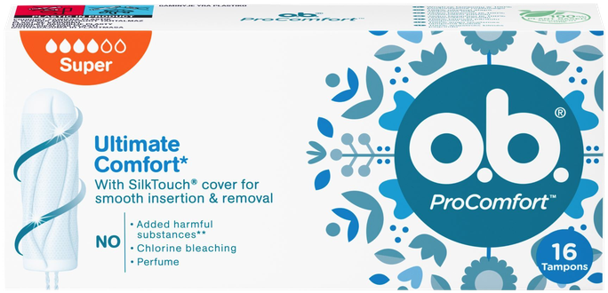 O.B. Ultimate Comfort Super tamponi, 16 gab. - 1