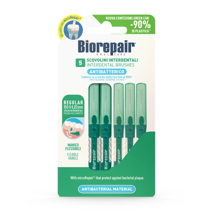 BIOREPAIR Regular zobstarpu birstīte, 5 gab. - 1