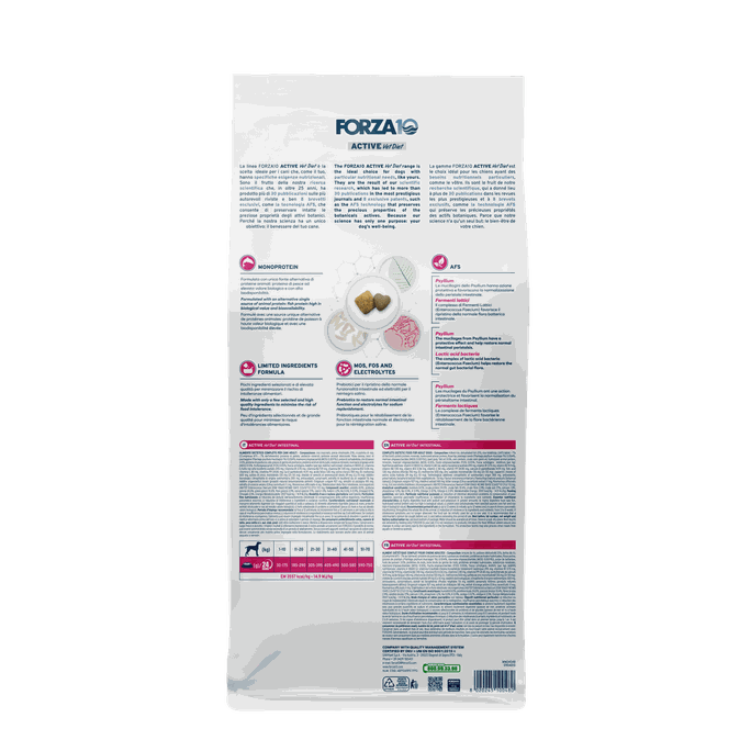 FORZA10 Active Vetdiet Intestinal, Suņiem sausā barība, 10 kg - 2