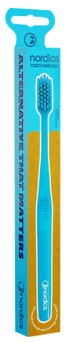 NORDICS Blue zobu birste, 1 gab. - 1