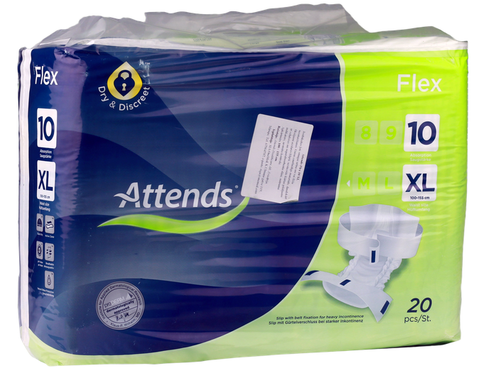 ATTENDS Flex XL/10 autiņbiksītes, 20 gab. - 1