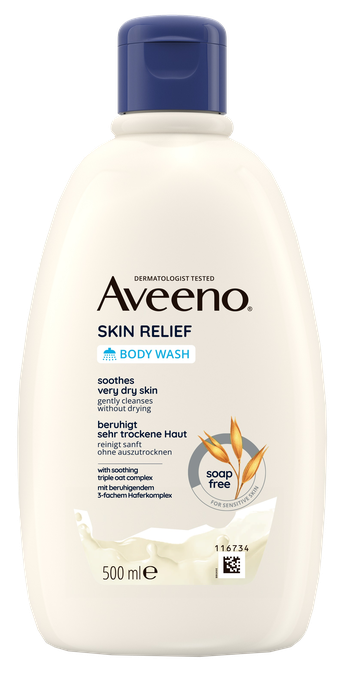 AVEENO Skin Relief mazgāšanas līdzeklis, 500 ml - 1
