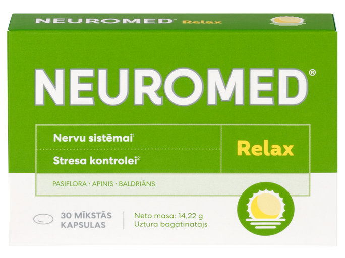 NEUROMED Relax mīkstās kapsulas, 30 gab. - 1