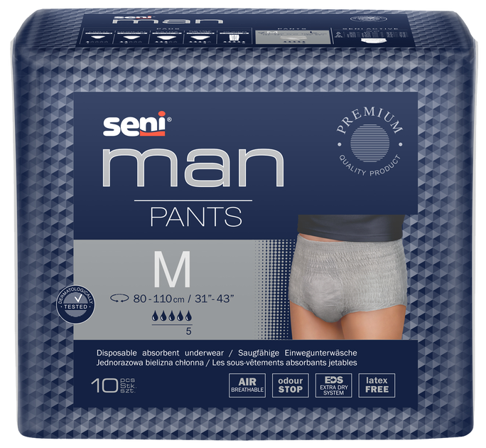 SENI Man Pants M biksītes, 10 gab. - 1