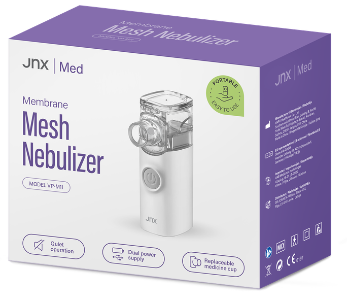 JNX Med Membrānas mobilais inhalators, 1 gab. - 1
