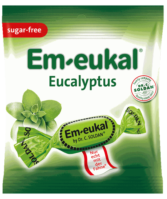 DR. SOLDAN Eucalyptus sugar-free konfektes, 50 g - 1