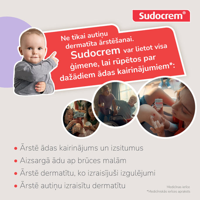 SUDOCREM Multi-expert krēms, 60 g - 3