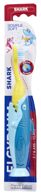 ELGYDIUM Shark KIds zobu birste, 1 gab. - 2