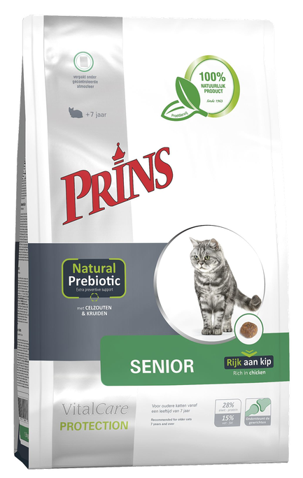 PRINS VitalCare Protection Senior sausā barība, 1.5 kg - 1
