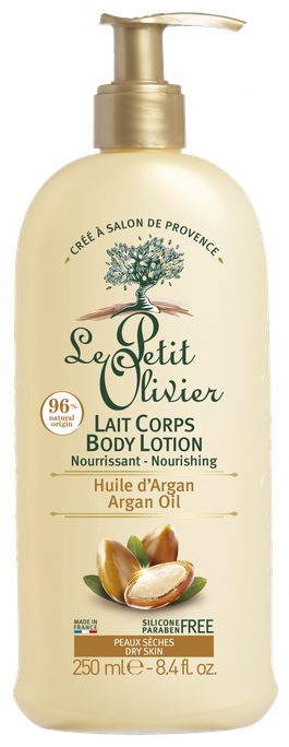 LE PETIT OLIVIER Argan Oil ķermeņa losjons, 250 ml - 1