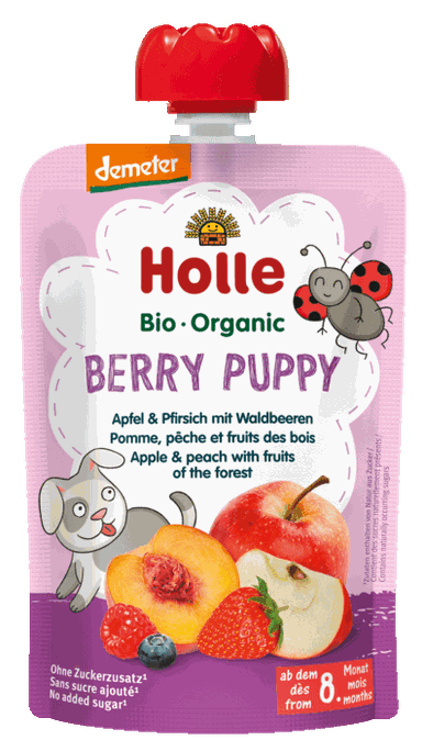 HOLLE Ābolu, persiku un ogu biezenis, 100 g - 1