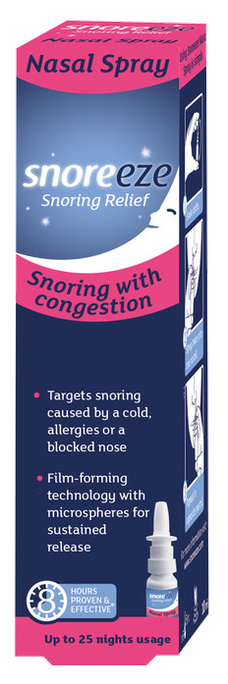 SNOREEZE pret krākšanu deguna aerosols, 10 ml - 1