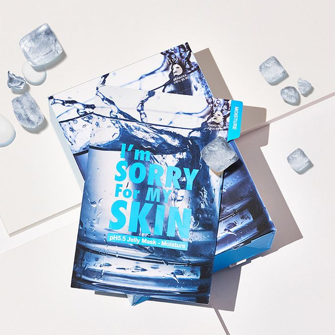 I'M SORRY FOR MY SKIN pH5.5 Jelly-Moisture sejas maska, 33 ml - 2