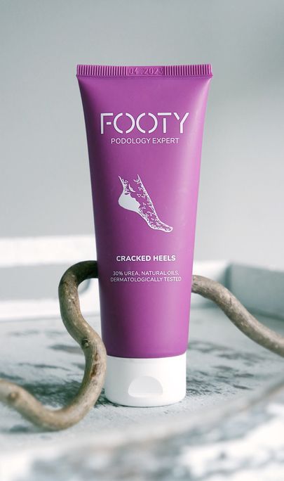 FOOTY  Cracked Heels 30 % Urea krēms kājām, 75 ml - 2