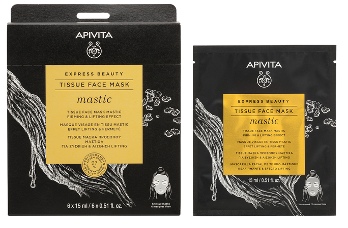 APIVITA Express Beauty Mastic Firming & Lifting Effect sejas maska, 1 gab. - 1
