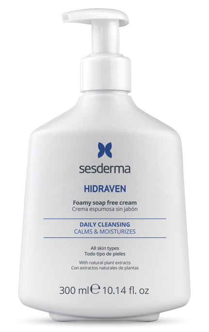 SESDERMA Hidraven Foamy Soap-Free attīrošs krēms, 300 ml - 1
